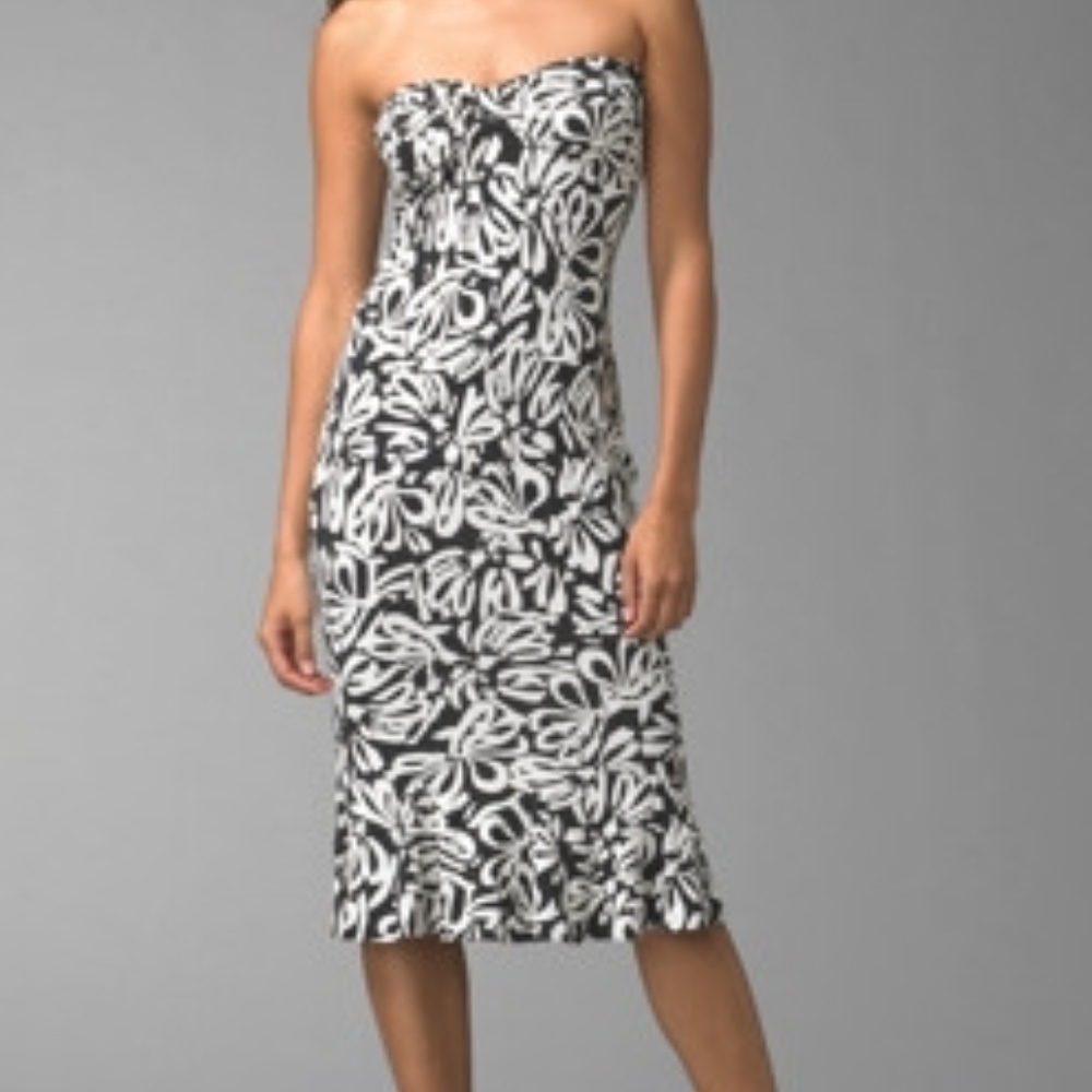 DvF BABY JANE RIBBONS ALL OVER BUSTIER DRESS - 10
